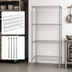 Thumbnail image #3 for Quantum 24-Inch W x 18-Inch D x 74-Inch H 4-Shelf Stationary Stainless Steel Wire Shelving Starter Kit