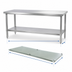 Thumbnail image #3 for Advance Tabco Galvanized Commercial Work Table Undershelf for 108