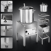 Thumbnail image #3 for Garland G20-SP Gas Stock Pot Range, 20-Inch Countertop, 60,000 BTU