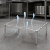 Thumbnail image #3 for Metro Super Erecta Stainless Steel Open Wire Dunnage Rack Platform, 24 x 30 Inches