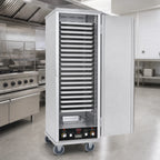 Thumbnail image #3 for Dinex DXP1015 Half-Size Heated Proofing Cabinet, Insulated Aluminum, 15-Tray Capacity, Digital Timer