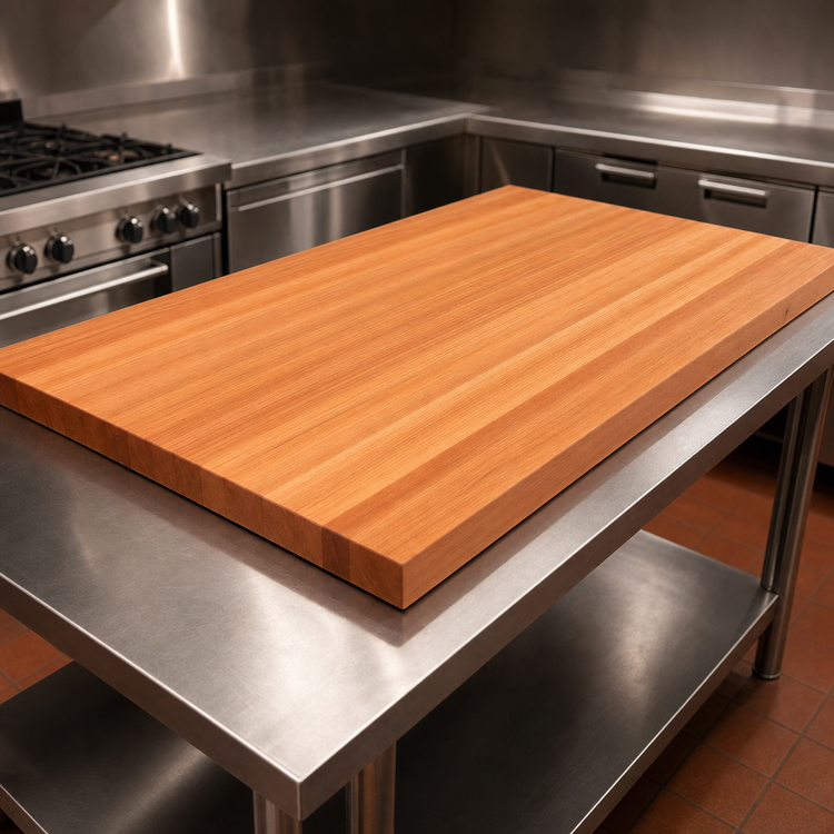 Product image #3 for Boos Block American Cherry Edge Grain Kitchen Countertop, 84 x 27 x 3 Inches, Oil Finish