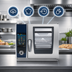Thumbnail image #3 for RATIONAL iCombi Pro XS Electric Countertop Combi Oven, 208/240V 1-Phase