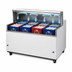 Thumbnail image #3 for True TMC-58-SS-HC Mobile School Carton/Crate Milk Cooler, 16-Crate Capacity, Forced-Air, Stainless Steel Interior, White Vinyl Exterior