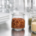 Thumbnail image #3 for American Metalcraft 6 oz Round Clear Glass Condiment Jar