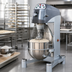 Thumbnail image #3 for Omcan 60 Qt Heavy-Duty 3-Speed Planetary Floor Mixer with Safety Guard and Timer