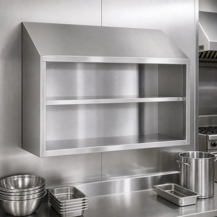 18-Gauge Type 304 Stainless Steel Construction