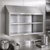 Thumbnail image #3 for Eagle Group WCO-84 84-Inch Open Front Stainless Steel Wall Cabinet