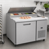 Thumbnail image #3 for Kelvinator Commercial Refrigerated Pizza Prep Table, 1-Section, 47-3/8-Inch Wide, 12 Cu. Ft., 1-Door, Side-Mounted Self-Contained Refrigeration