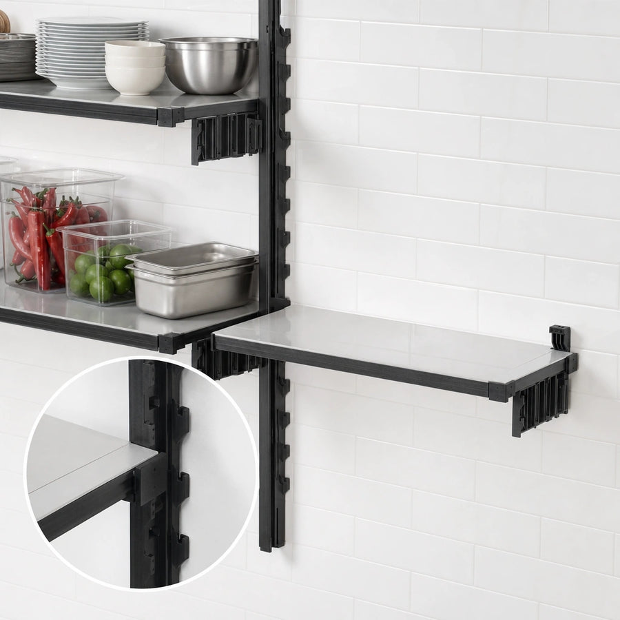 Add-On Wall Shelving Design