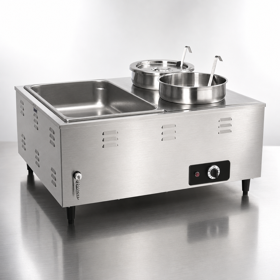 Brushed Stainless Steel Construction