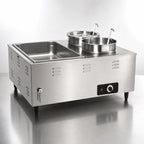 Thumbnail image #3 for Nemco Food Equipment 6060A Mini Countertop Steam Table Food Warmer, Stainless Steel, Thermostatic Controls, Wet/Dry Operation