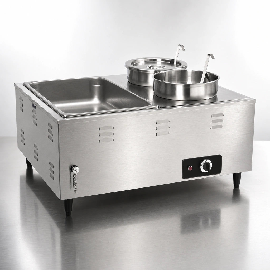 Brushed Stainless Steel Construction