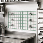 Thumbnail image #3 for Metro SmartWall WG2448K3 Wall-Mounted Wire Grid Panel, 48 x 24 in., Metroseal 3 Epoxy-Coated, Microban Antimicrobial