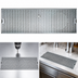 Thumbnail image #3 for 20-Inch Surface Mount Stainless Steel Drip Tray with Perforated Grill