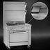 Thumbnail image #3 for Southbend Platinum 32-Inch Gas Sectional Range with Full-Width Graduated Hot Top and Convection Oven Base