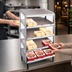 Thumbnail image #3 for Hatco Glo-Ray Pass-Thru Countertop Pizza Warmer with 4 Slanted Shelves