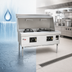 Thumbnail image #3 for EcoDeck Waterless 5-Chamber Gas Wok Range with Sink and Water Wash Bar