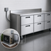 Thumbnail image #3 for Garland Polar Cuisine 90-Inch Three-Section Remote Refrigerator Drawer Base