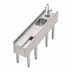 Thumbnail image #4 for Eagle Group 1800 Series 12 Inch Single-Station Blender Step Unit with Liquid Waste Chute, Faucet, and Electrical Outlet