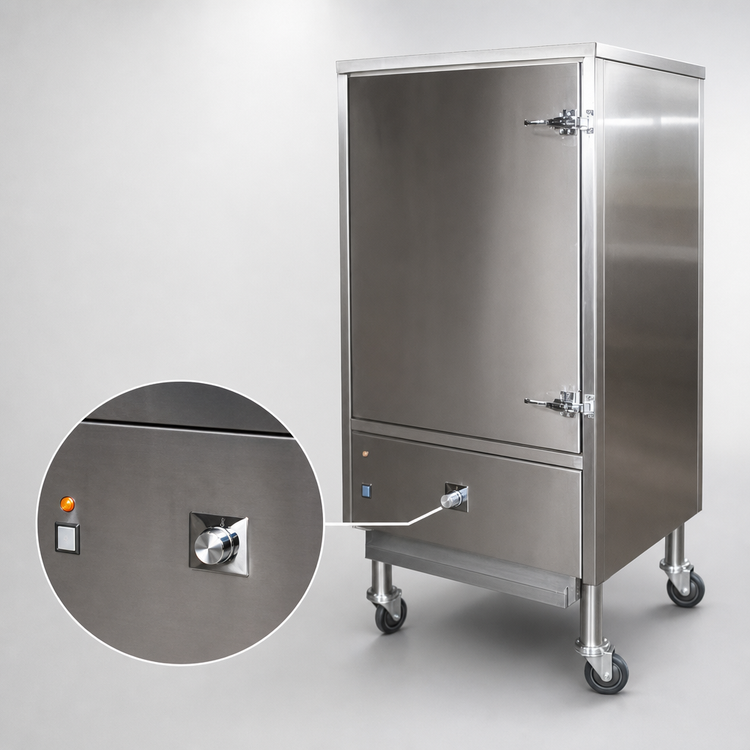 Product image #3 for Titan JCBBQ-24 24" Chinese Bar-B-Que Oven with Thermostatic Controls