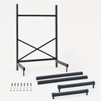 Thumbnail image #3 for Metro SmartLever SM761842-KIT Stationary Cantilever Shelving Starter Kit Base for 42"W x 18"D Shelves, Epoxy-Coated Steel