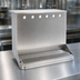 Thumbnail image #3 for Micro Matic 6-Faucet Underbar Glycol-Cooled Draft Beer Dispenser Shell with Drip Tray