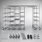 Thumbnail image #3 for Metro TOP-TRACK TTM24C Mobile Unit Kit, 24-Inch, Chrome-Plated