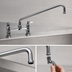Thumbnail image #3 for T&S Brass 8-Inch Center Deck Mount Mixing Faucet, Less Nozzle