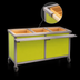 Thumbnail image #3 for Director's Choice DCS3-HFU-C-3 3-Well Mobile Electric Hot Food Table