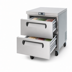 Thumbnail image #3 for Migali Industries Competitor Series® C-U27F-D-HC 27-Inch Undercounter Worktop Freezer, 2 Drawers, 6.5 Cu. Ft., Stainless Steel