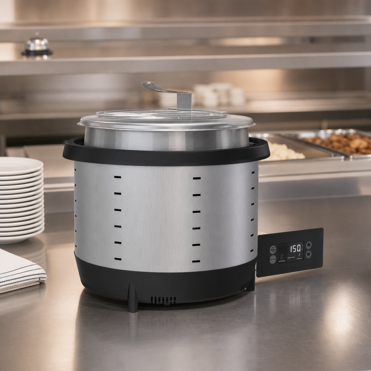 Product image #4 for Vollrath Mirage® Drop-In 11 Quart Induction Rethermalizer with Hinged Cover