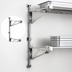 Thumbnail image #3 for Eagle Group Valu-Gard Adjustable Post Wire Wall Mount Mid Unit for 24-Inch Shelves
