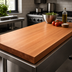 Thumbnail image #3 for Boos Block American Cherry Edge Grain Kitchen Countertop, 84 x 48 x 3 Inch, Penetrating Oil Finish