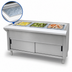 Thumbnail image #3 for Advance Tabco Triumph (Supreme) Ice Cooled 3-Pan Serving Counter with Sliding Doors and Cutting Board