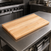 Thumbnail image #3 for John Boos Boos Block Northern Hard Rock Maple Edge Grain Kitchen Countertop, 84 x 27 x 3 Inch, Oil Finish