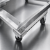 Thumbnail image #3 for Metro Made-to-Order Stainless Steel Truck Dolly Frame, 72 x 18 Inches, Wraparound Bumper