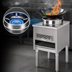 Thumbnail image #3 for Bake Tech Innovation Radiance TAWR-16-JB Single Burner Gas Wok Range with Jet Burner