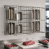 Thumbnail image #3 for John Boos MBR10A Wall-Mount Stainless Steel Meat Boat Rack, 12 x 84 x 25 Inches