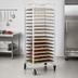 Thumbnail image #3 for Full-Size Mobile Aluminum End-Load Pan Rack, 18 Pan Capacity
