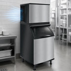 Thumbnail image #3 for Koolaire KYT1000A Air-Cooled Self-Contained Half-Dice Cube Ice Machine, 960 lb/24 hr, 30 in Wide