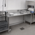 Thumbnail image #3 for 72-Inch Straight Clean Dish Table, Right-to-Left, 18-Gauge T-304 Stainless Steel