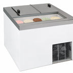 Thumbnail image #3 for Master-Bilt Products DC-4D Chest Ice Cream Dipping Cabinet, 5-Tub Display, 2-Tub Storage, Self-Contained R290, 115V