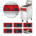 Thumbnail image #4 for Vulcan PowerFry5 High-Efficiency 21-Inch Freestanding Gas Fryer with Programmable Computer Controls and KleenScreen PLUS Filtration