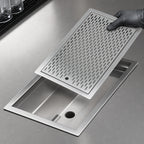 Thumbnail image #3 for Krowne Royal Series KR-D36 36-Inch Drop-In Stainless Steel Bar Top Drainer with Perforated Top, 1-1/2-Inch Drain
