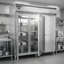 Thumbnail image #2 for Continental Refrigerator DL3WE-SS-PT Designer Line Extra Wide Three-Section Pass-Thru Heated Holding Cabinet