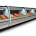 Thumbnail image #3 for Howard-McCray 40E Series 75-1/2-Inch Remote Curved Glass Red Meat Service Case with LED Lighting