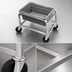 Thumbnail image #4 for Channel 501LA Heavy-Duty Aluminum Top-Load Lug Rack, 1-Lug Capacity, 5-Inch Swivel Casters