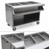 Thumbnail image #3 for Spec-Master SPHT3CB-240 3-Well Electric Mobile Sealed Well Hot Food Table with AutoFill