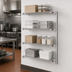 Thumbnail image #3 for Eagle Group 4-Tier Add-On Wire Shelving Unit, 24 x 21 x 74 Inches, Chrome-Plated